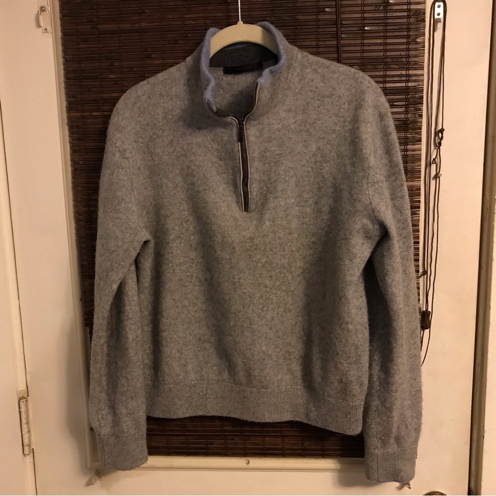 Sebonack Quarter-Zip Sweater
Midweight Wool-Cashmere Blend Sweater